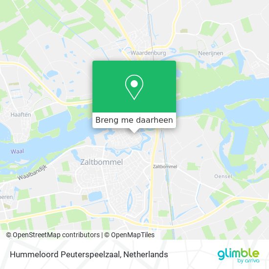 Hummeloord Peuterspeelzaal kaart