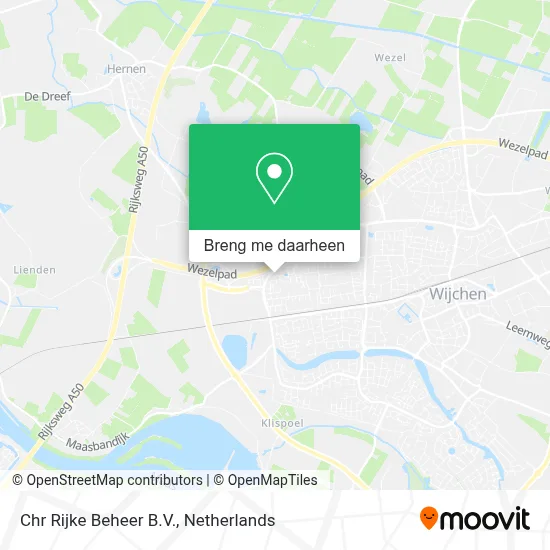 Chr Rijke Beheer B.V. kaart