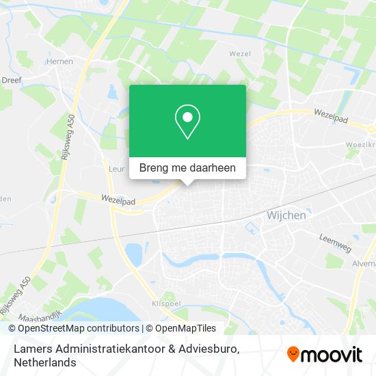 Lamers Administratiekantoor & Adviesburo kaart