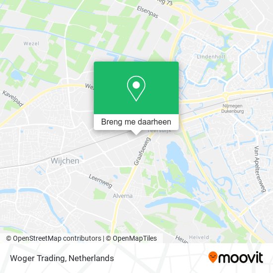 Woger Trading kaart