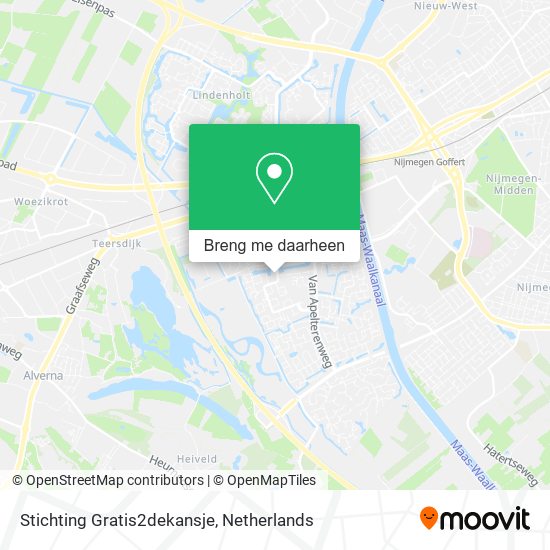 Stichting Gratis2dekansje kaart