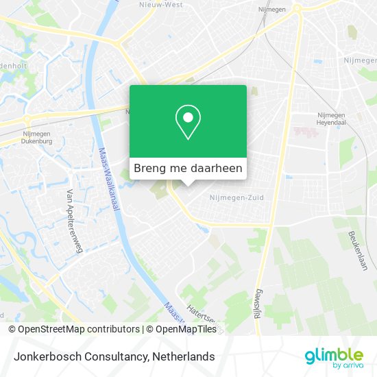 Jonkerbosch Consultancy kaart