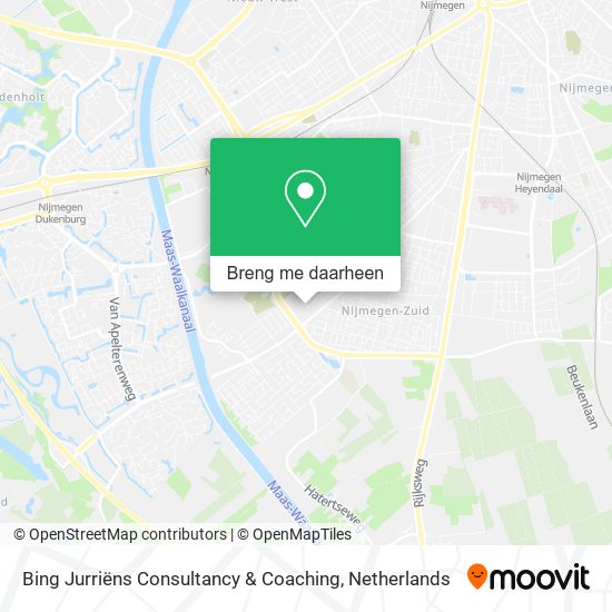 Bing Jurriëns Consultancy & Coaching kaart