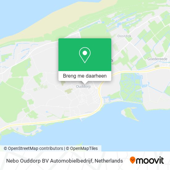 Nebo Ouddorp BV Automobielbedrijf kaart