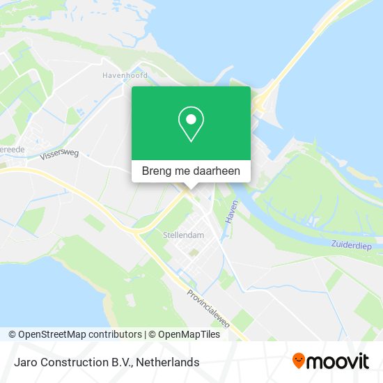 Jaro Construction B.V. kaart
