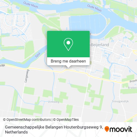 Gemeenschappelijke Belangen Houtenburgseweg 9 kaart