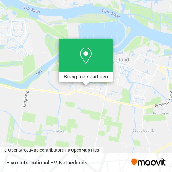 Elvro International BV kaart