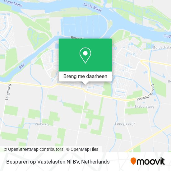 Besparen op Vastelasten.Nl BV kaart