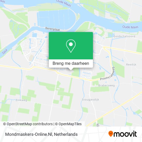 Mondmaskers-Online.Nl kaart