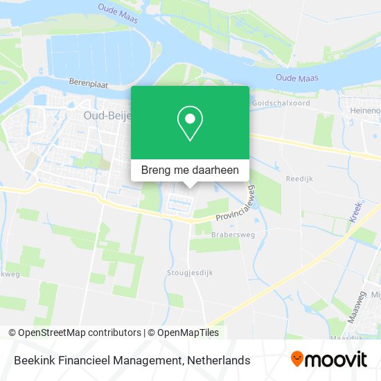 Beekink Financieel Management kaart