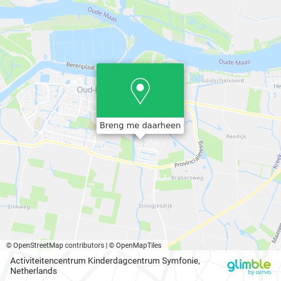 Activiteitencentrum Kinderdagcentrum Symfonie kaart