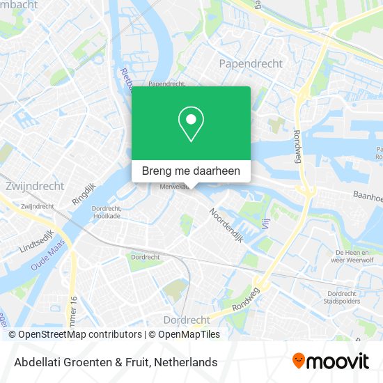 Abdellati Groenten & Fruit kaart