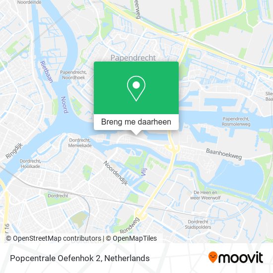 Popcentrale Oefenhok 2 kaart
