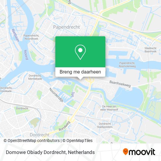 Domowe Obiady Dordrecht kaart