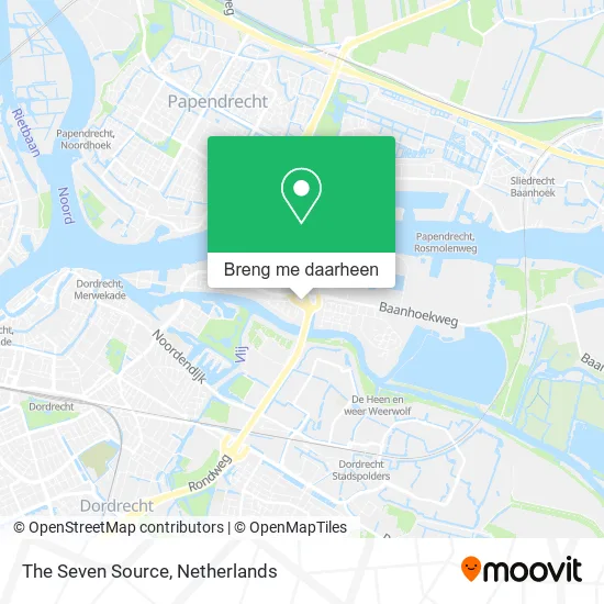 The Seven Source kaart