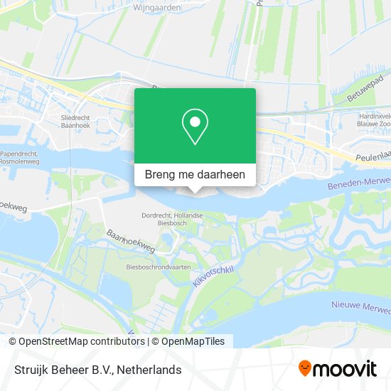Struijk Beheer B.V. kaart