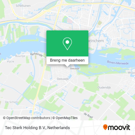 Tec Sterk Holding B.V. kaart