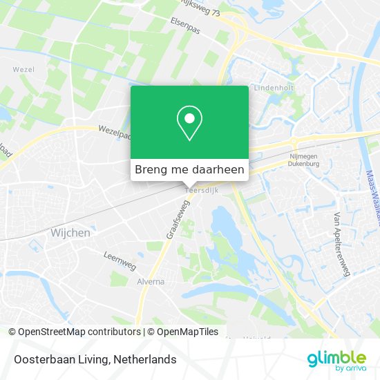 Oosterbaan Living kaart