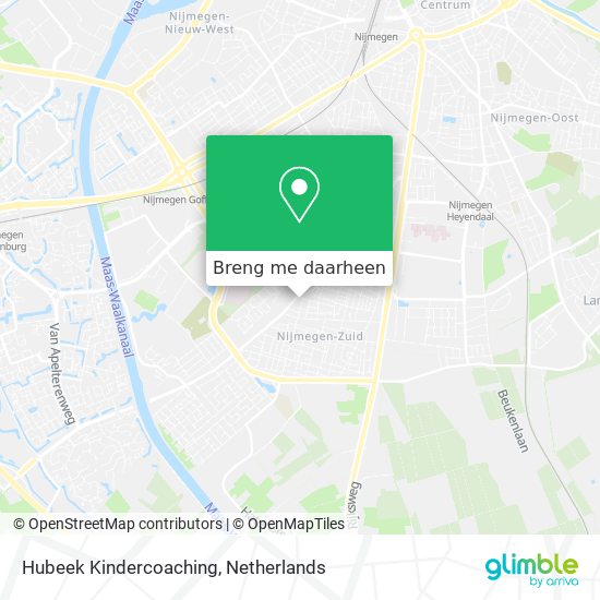 Hubeek Kindercoaching kaart