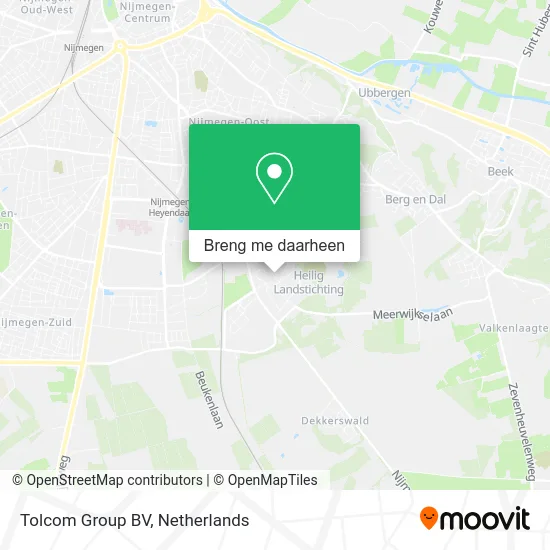 Tolcom Group BV kaart