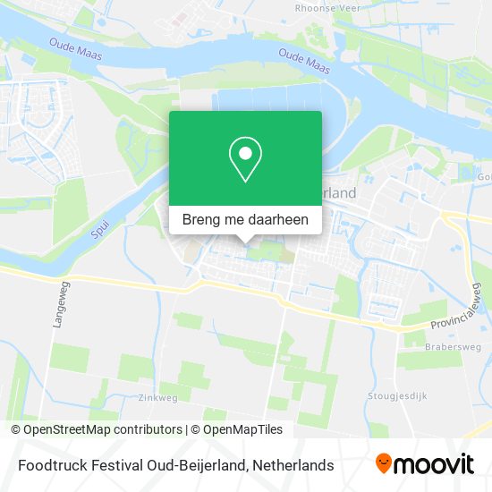 Foodtruck Festival Oud-Beijerland kaart