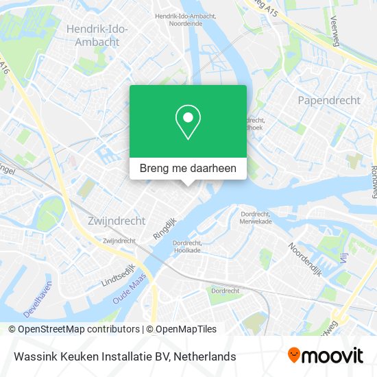 Wassink Keuken Installatie BV kaart