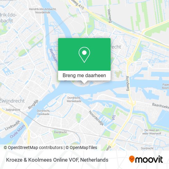 Kroeze & Koolmees Online VOF kaart