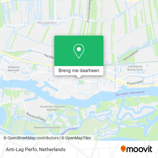 Anti-Lag Perfo kaart