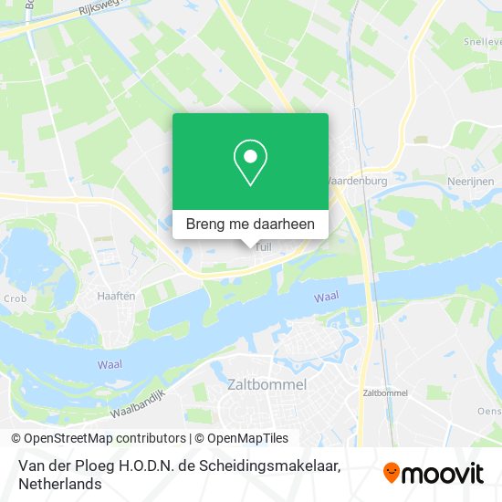 Van der Ploeg H.O.D.N. de Scheidingsmakelaar kaart