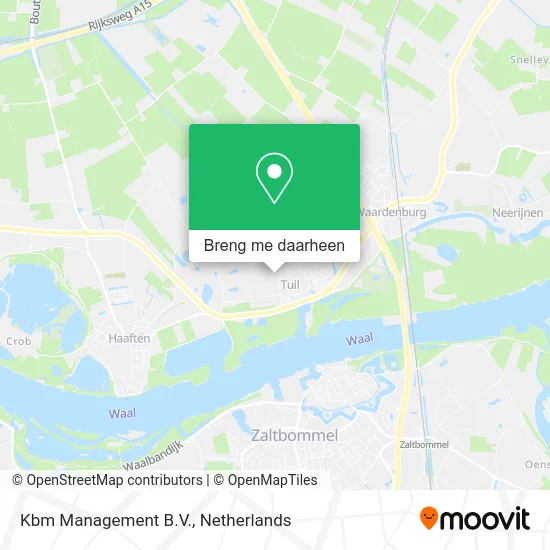 Kbm Management B.V. kaart