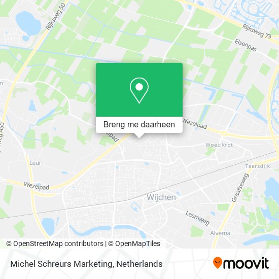 Michel Schreurs Marketing kaart