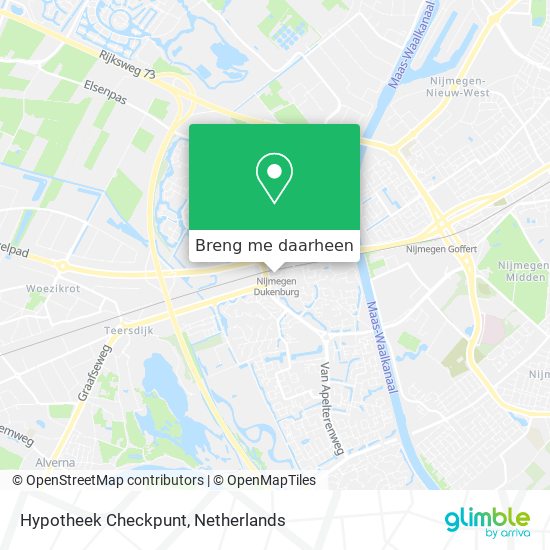 Hypotheek Checkpunt kaart