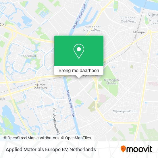 Applied Materials Europe BV kaart