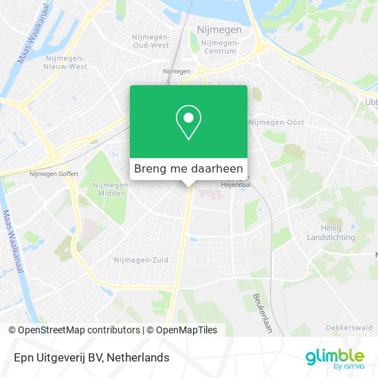 Epn Uitgeverij BV kaart