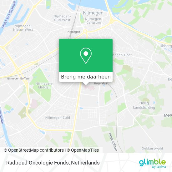 Radboud Oncologie Fonds kaart