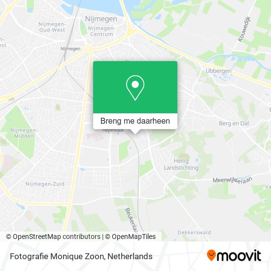 Fotografie Monique Zoon kaart