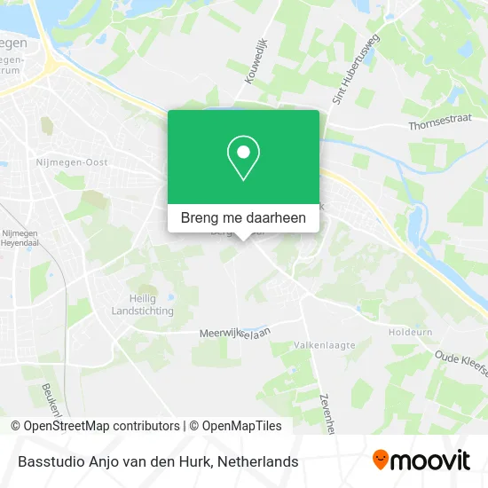 Basstudio Anjo van den Hurk kaart