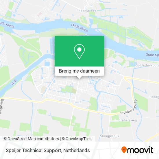 Speijer Technical Support kaart