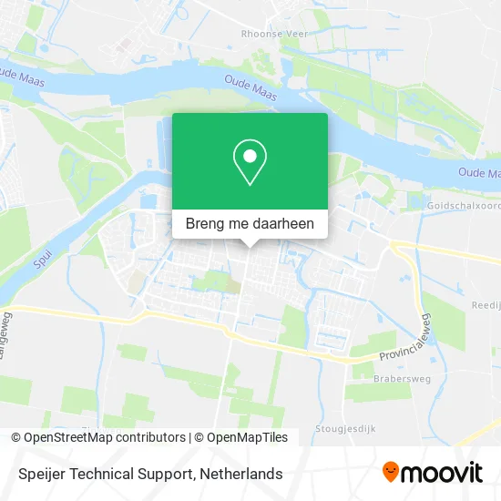 Speijer Technical Support kaart
