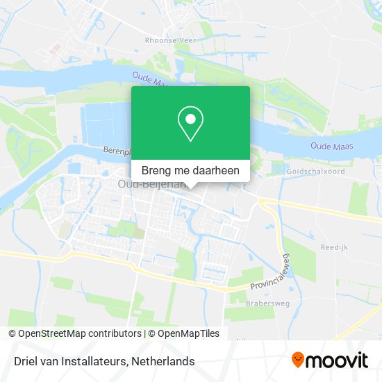 Driel van Installateurs kaart