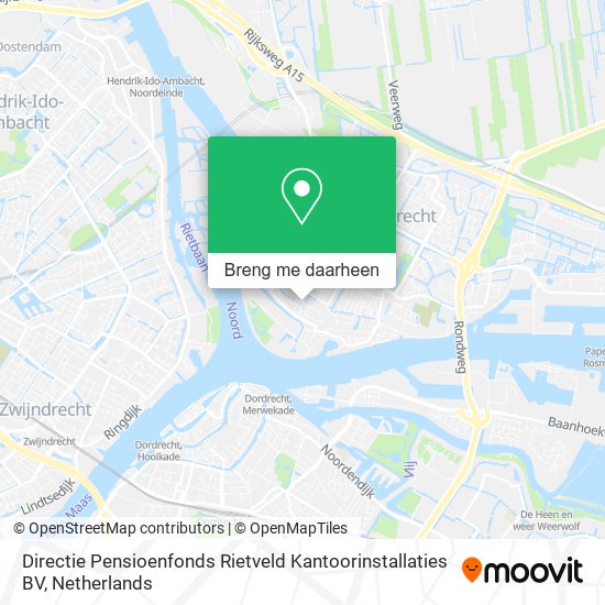 Directie Pensioenfonds Rietveld Kantoorinstallaties BV kaart