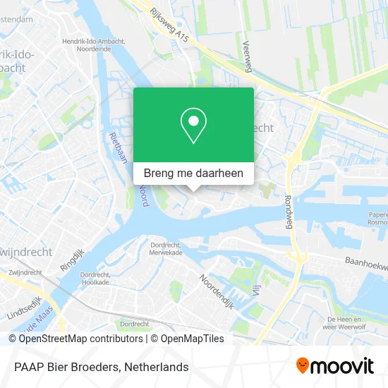 PAAP Bier Broeders kaart