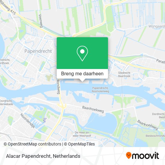 Alacar Papendrecht kaart