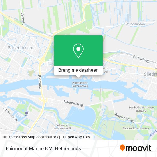 Fairmount Marine B.V. kaart