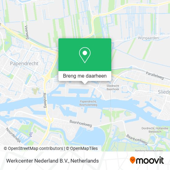 Werkcenter Nederland B.V. kaart