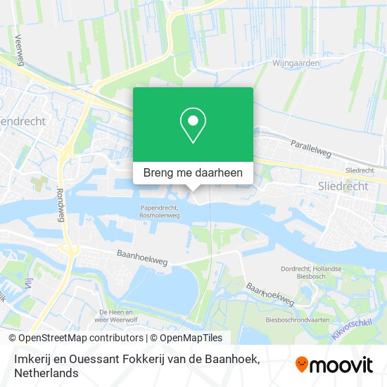 Imkerij en Ouessant Fokkerij van de Baanhoek kaart