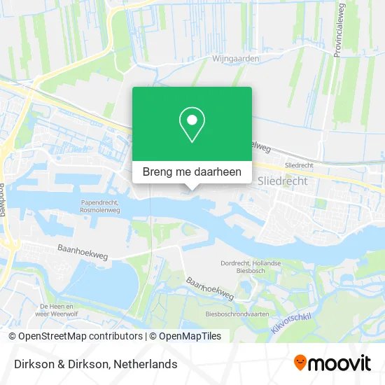 Dirkson & Dirkson kaart