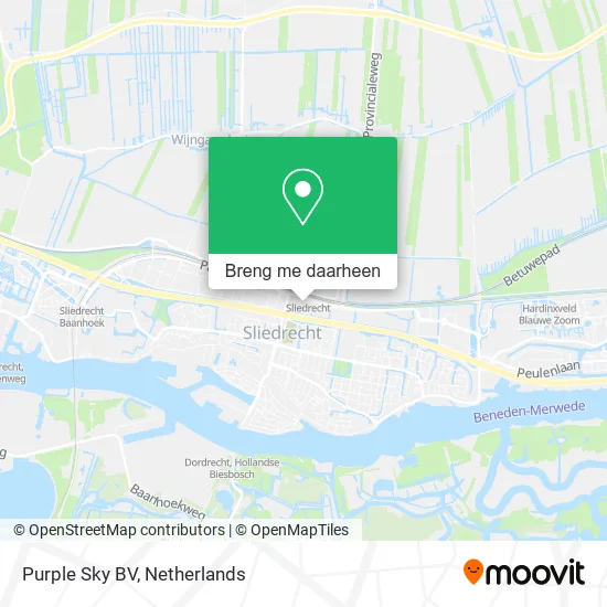 Purple Sky BV kaart