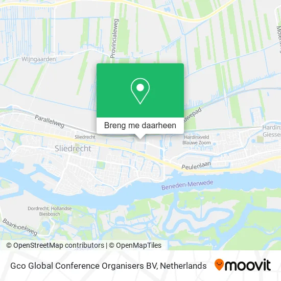 Gco Global Conference Organisers BV kaart