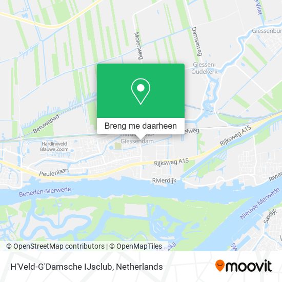 H'Veld-G'Damsche IJsclub kaart